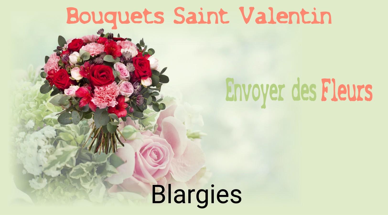 Roses de Saint-Valentin livrées à Blargies